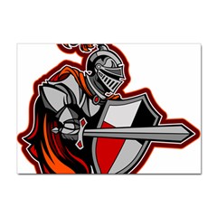 Knight Shield Sword Shield Fictional Character Sticker A4 (10 Pack) by danenraven