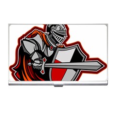 Knight Shield Sword Shield Fictional Character Business Card Holder by danenraven