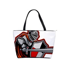 Knight Shield Sword Shield Fictional Character Classic Shoulder Handbag by danenraven