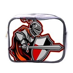 Knight Shield Sword Shield Fictional Character Mini Toiletries Bag (one Side) by danenraven