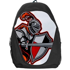 Knight Shield Sword Shield Fictional Character Backpack Bag by danenraven