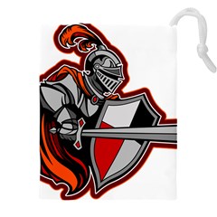 Knight Shield Sword Shield Fictional Character Drawstring Pouch (4xl) by danenraven