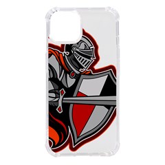 Knight Shield Sword Shield Fictional Character Iphone 14 Tpu Uv Print Case by danenraven