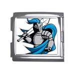 Sword Knight Fictional Character Legionary Warrior Mega Link Italian Charm (18mm) Front