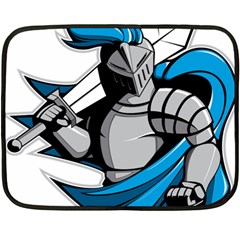 Sword Knight Fictional Character Legionary Warrior Two Sides Fleece Blanket (mini) by danenraven