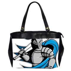 Sword Knight Fictional Character Legionary Warrior Oversize Office Handbag (2 Sides) by danenraven