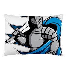 Sword Knight Fictional Character Legionary Warrior Pillow Case (two Sides) by danenraven