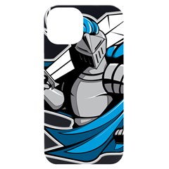 Sword Knight Fictional Character Legionary Warrior Iphone 14 Black Uv Print Case by danenraven