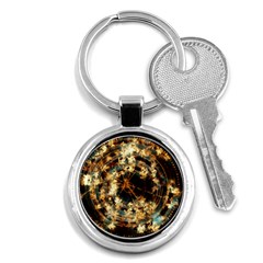 Science Fiction Background Fantasy Key Chain (round) by danenraven