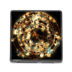 Science Fiction Background Fantasy Memory Card Reader (square 5 Slot) by danenraven