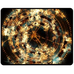 Science Fiction Background Fantasy Fleece Blanket (medium) by danenraven