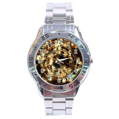 Science Fiction Background Fantasy Stainless Steel Analogue Watch by danenraven