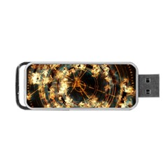 Science Fiction Background Fantasy Portable Usb Flash (two Sides) by danenraven