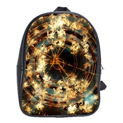 Science Fiction Background Fantasy School Bag (xl) by danenraven