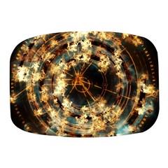 Science Fiction Background Fantasy Mini Square Pill Box by danenraven