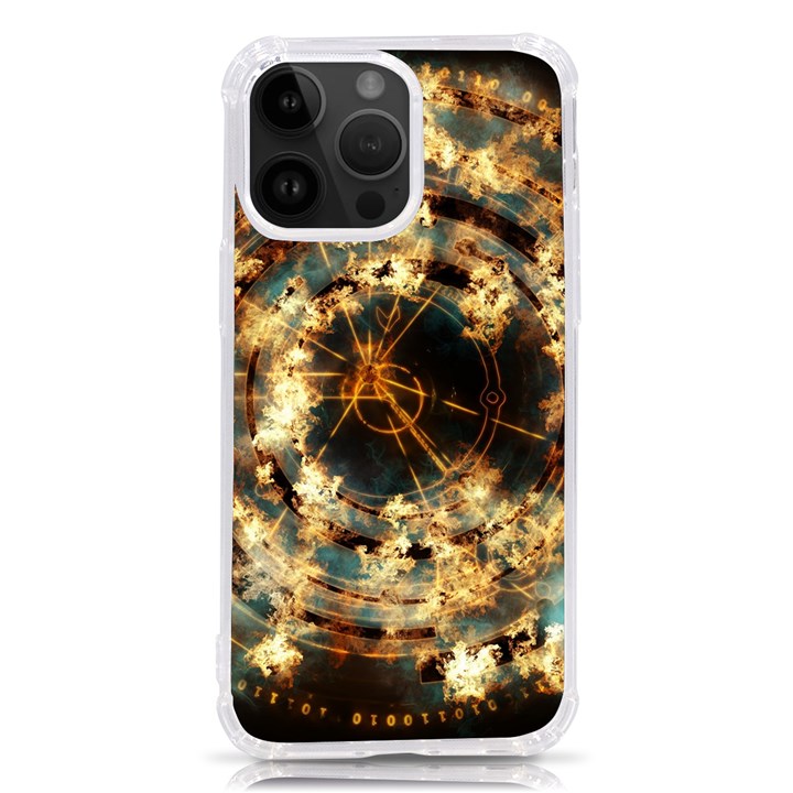 Science Fiction Background Fantasy iPhone 14 Pro Max TPU UV Print Case