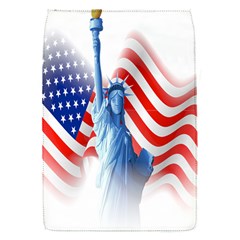 Statue Of Liberty And Usa Flag Art Removable Flap Cover (s) by danenraven