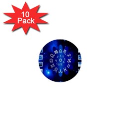 Astrology Horoscopes Constellation 1  Mini Buttons (10 Pack)  by danenraven