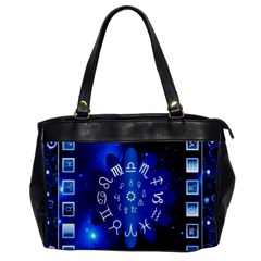 Astrology Horoscopes Constellation Oversize Office Handbag by danenraven