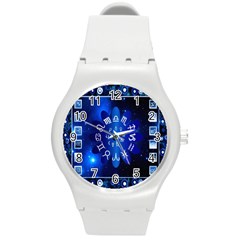 Astrology Horoscopes Constellation Round Plastic Sport Watch (m) by danenraven