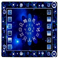 Astrology Horoscopes Constellation Uv Print Square Tile Coaster  by danenraven