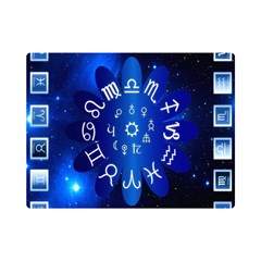 Astrology Horoscopes Constellation Premium Plush Fleece Blanket (mini) by danenraven