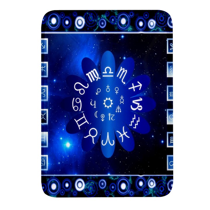 Astrology Horoscopes Constellation Rectangular Glass Fridge Magnet (4 pack)