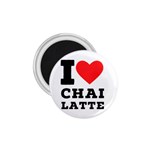 I love chai latte 1.75  Magnets Front