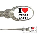 I love chai latte Letter Opener Front