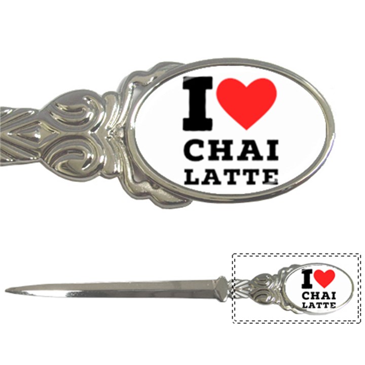 I love chai latte Letter Opener