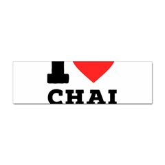 I Love Chai Latte Sticker (bumper) by ilovewhateva