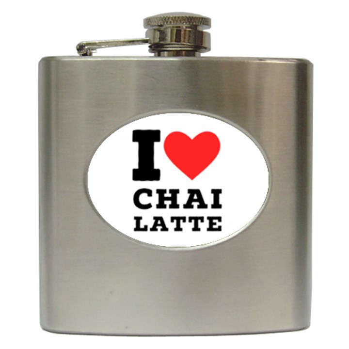 I love chai latte Hip Flask (6 oz)