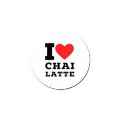 I Love Chai Latte Golf Ball Marker by ilovewhateva