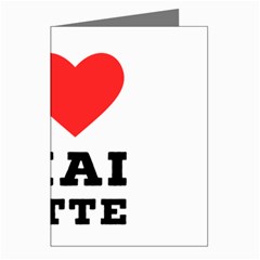 I Love Chai Latte Greeting Cards (pkg Of 8) by ilovewhateva