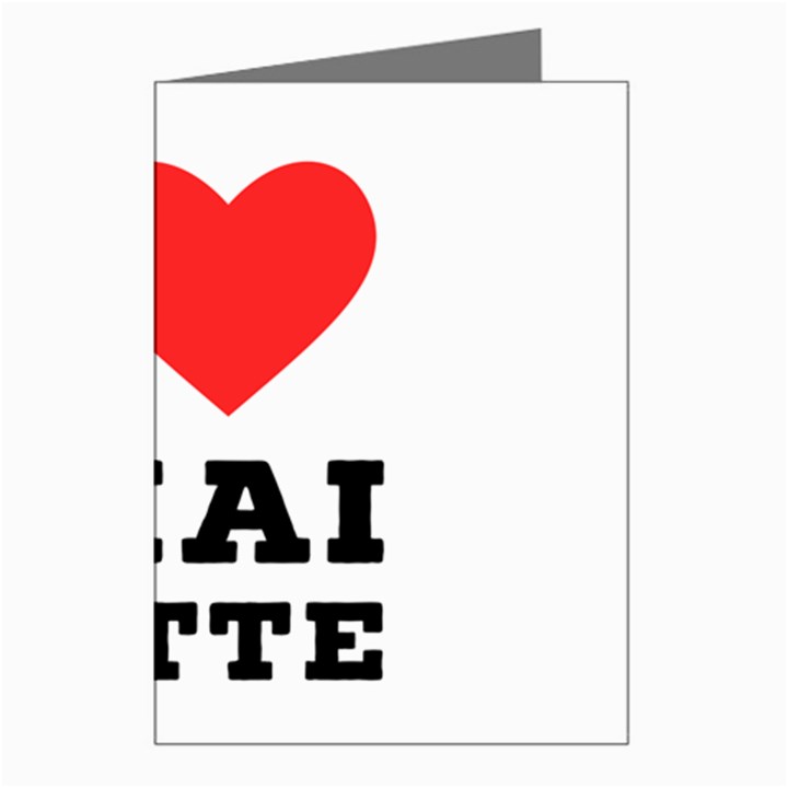 I love chai latte Greeting Cards (Pkg of 8)