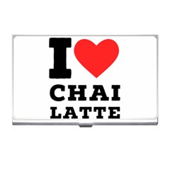 I Love Chai Latte Business Card Holder by ilovewhateva