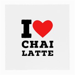 I Love Chai Latte Medium Glasses Cloth by ilovewhateva