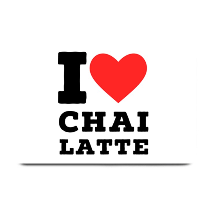 I love chai latte Plate Mats