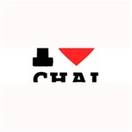 I love chai latte Large Bar Mat 32 x8.5  Bar Mat