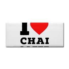 I Love Chai Latte Hand Towel by ilovewhateva