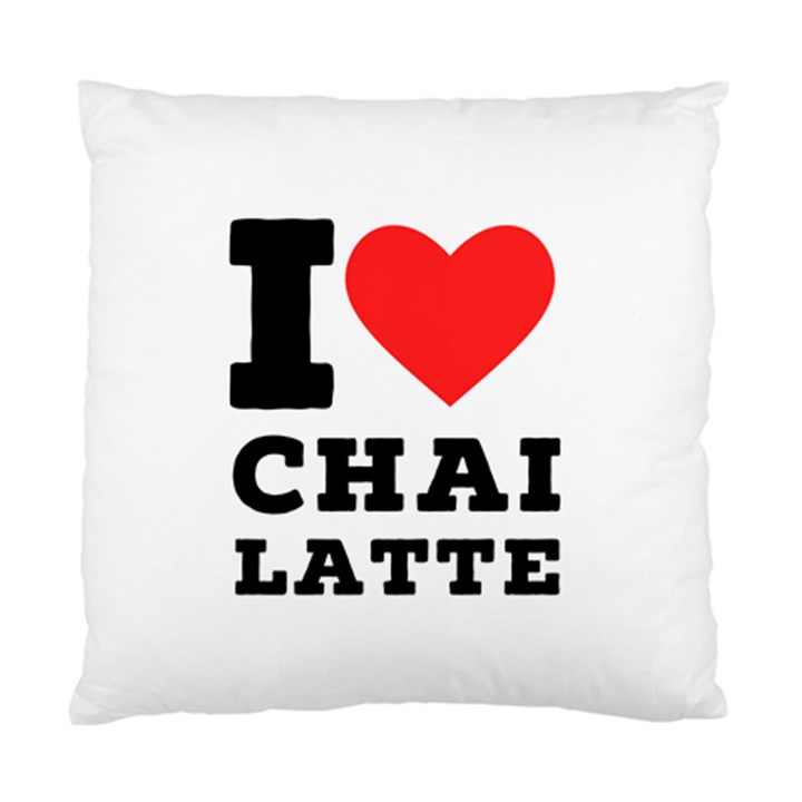 I love chai latte Standard Cushion Case (Two Sides)