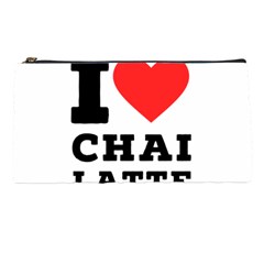 I Love Chai Latte Pencil Case by ilovewhateva