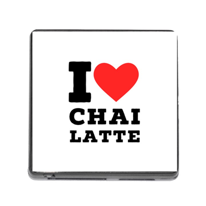 I love chai latte Memory Card Reader (Square 5 Slot)