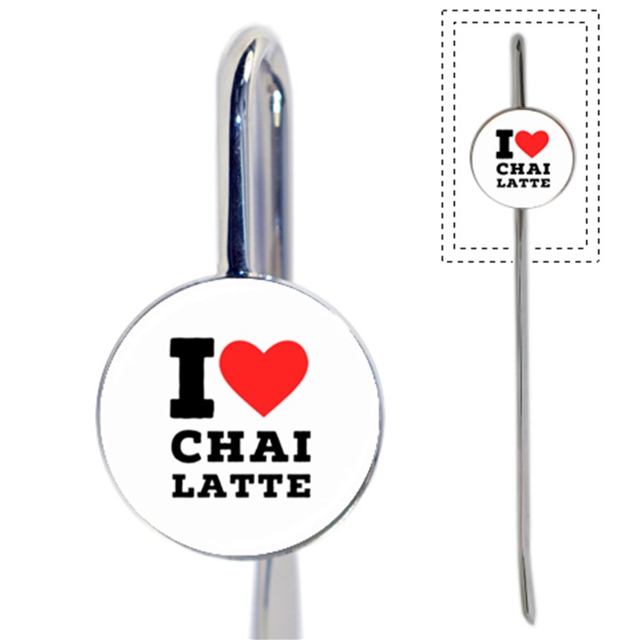 I love chai latte Book Mark