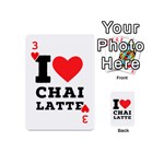 I love chai latte Playing Cards 54 Designs (Mini) Front - Heart3