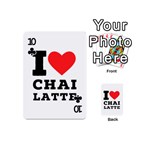 I love chai latte Playing Cards 54 Designs (Mini) Front - Club10