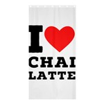 I love chai latte Shower Curtain 36  x 72  (Stall)  Curtain(36 X72 ) - 33.26 x66.24  Curtain(36 X72 )