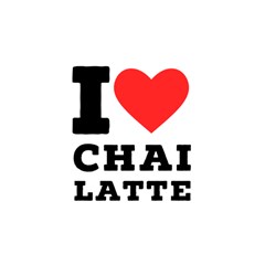 I Love Chai Latte Shower Curtain 48  X 72  (small)  by ilovewhateva