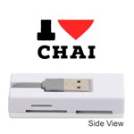 I love chai latte Memory Card Reader (Stick) Front