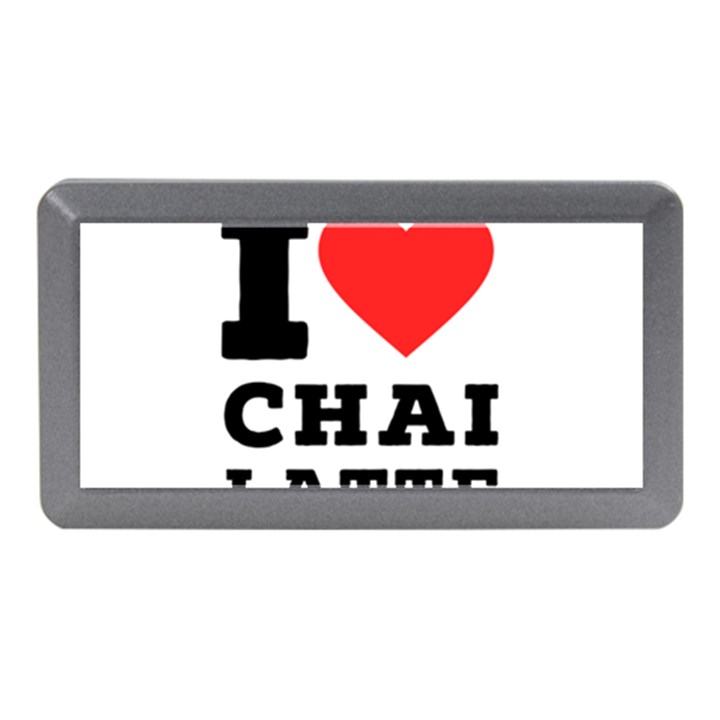 I love chai latte Memory Card Reader (Mini)